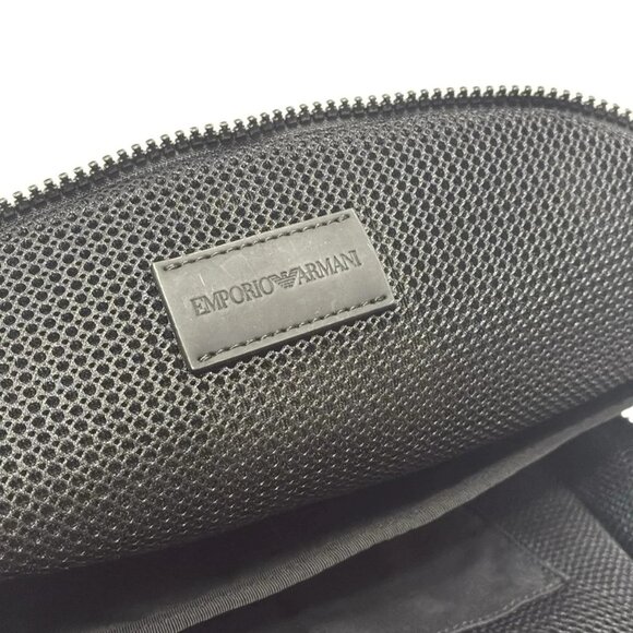 Auth EMPORIO ARMANI - Dark Gray Polyester Backpack - Picture 8 of 8